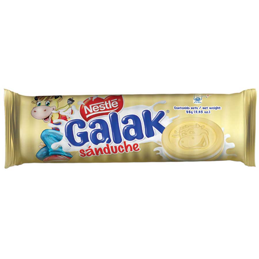 Imagen de  Galleta Dulce GALAK Sánduche Chocolate 87.5 g