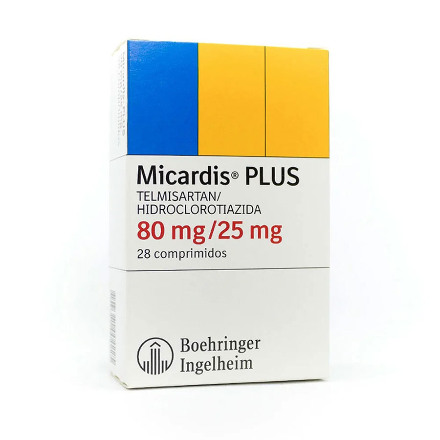 Imagen para  MICARDIS 80 mg x 25 mg x 28 Plus Comprimidos                                                                                    de Pharmacys