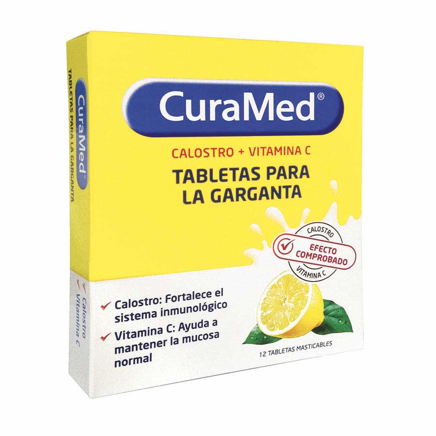 Imagen de  CURAMED 65 mg x 30 mg x 2,7 mg Tableta Masticable x 12