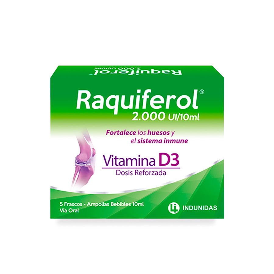 Imagen para  RAQUIFEROL 2000 UI x 5 Solución Oral                                                                                           de Pharmacys