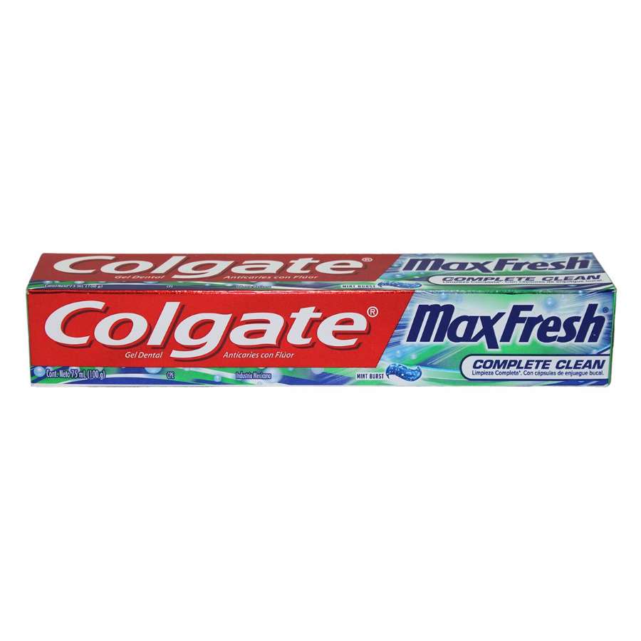 Imagen de  Crema Dental COLGATE Max Fresh Complete Clean 75 ml