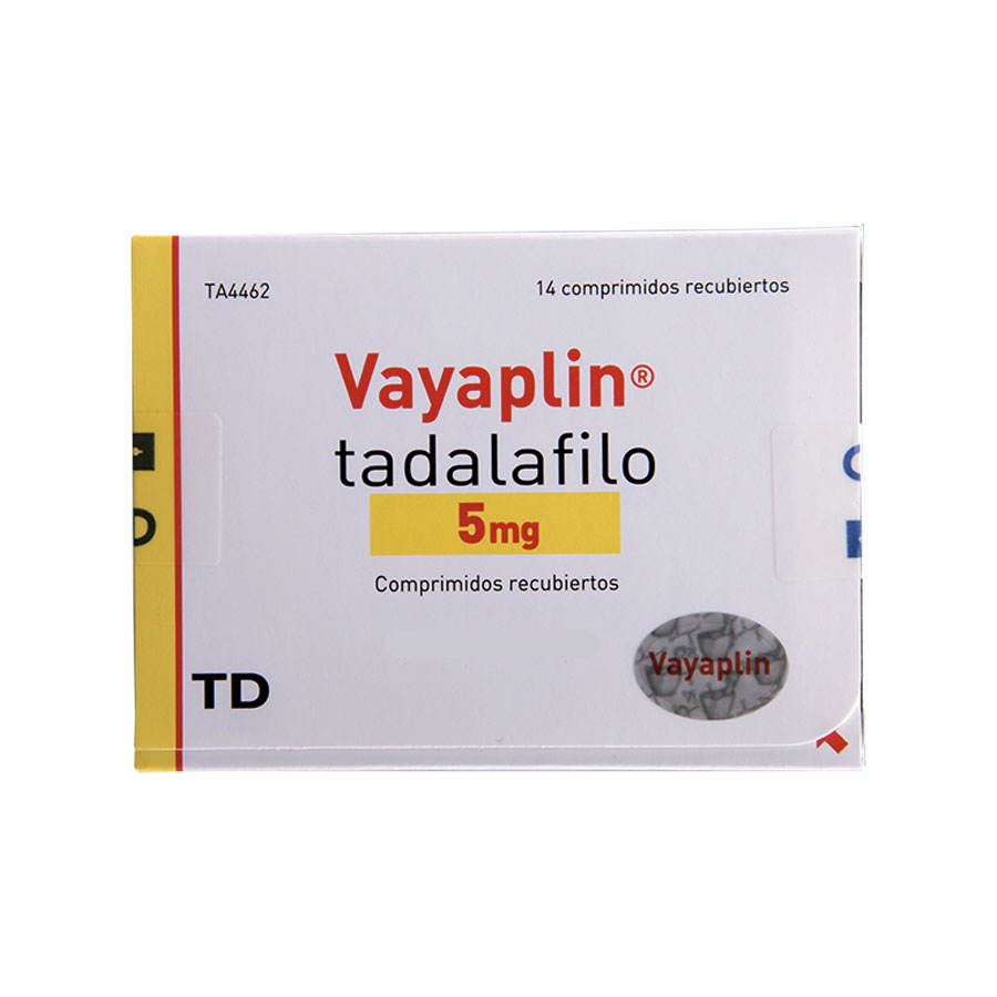 Imagen para  VAYAPLIN 5 mg VAYAPLIN x 14 Comprimido Recubierto                                                                               de Pharmacys