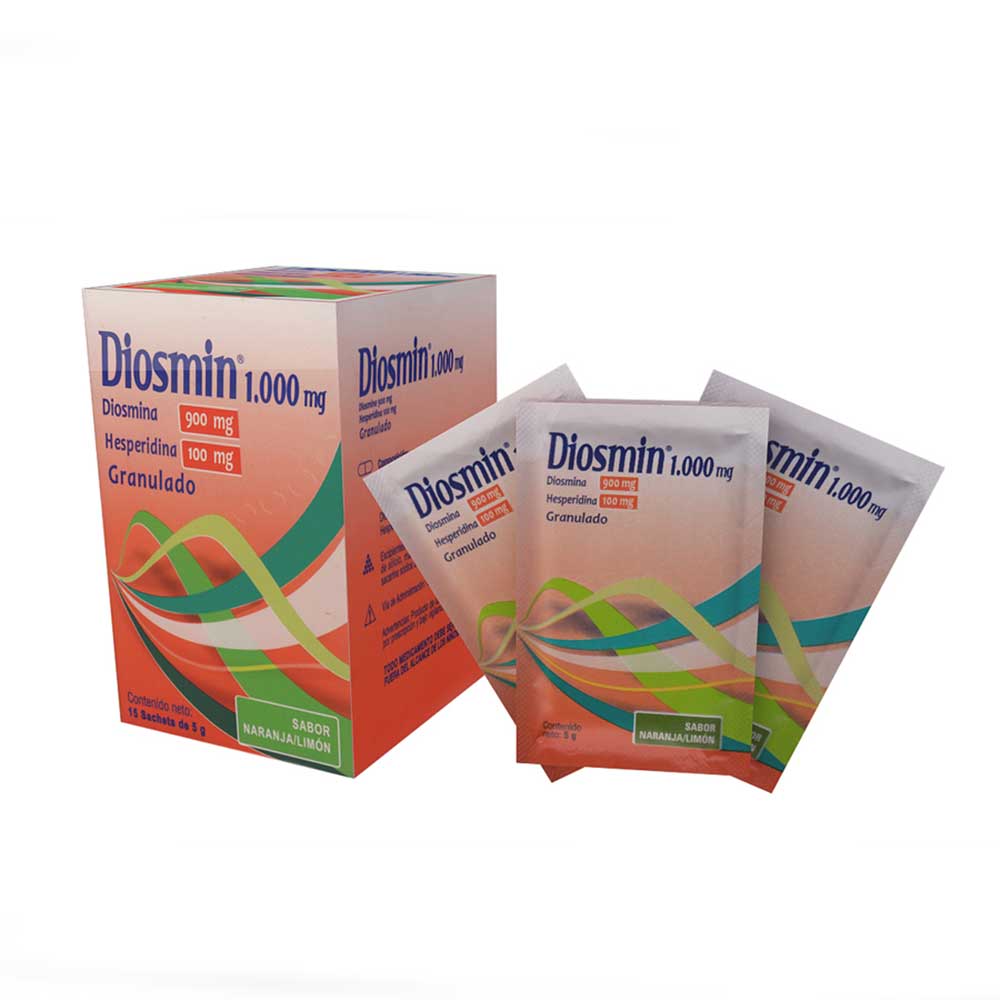 Imagen para  DIOSMIN 900 mg x 100 mg x 15 en Polvo                                                                                           de Pharmacys