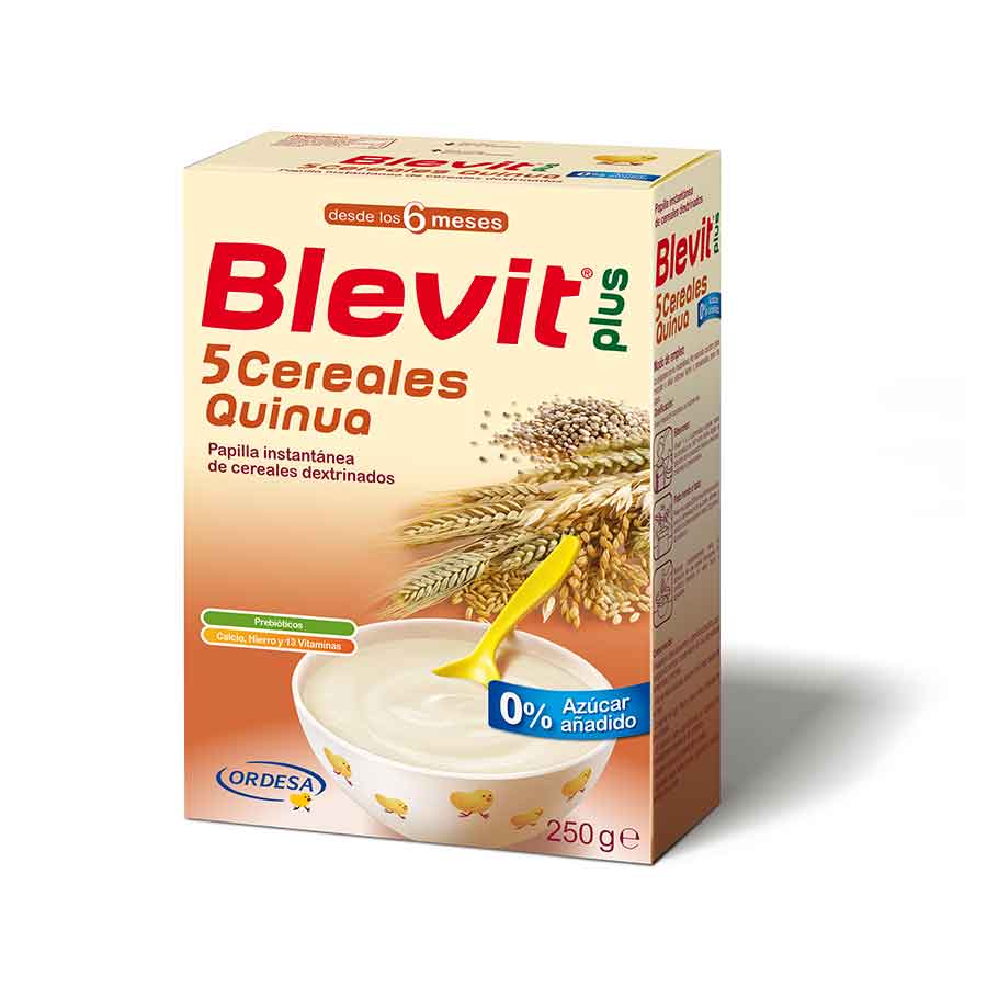 Imagen de  BLEVIT Plus 6 Cereales Quinua 250 g