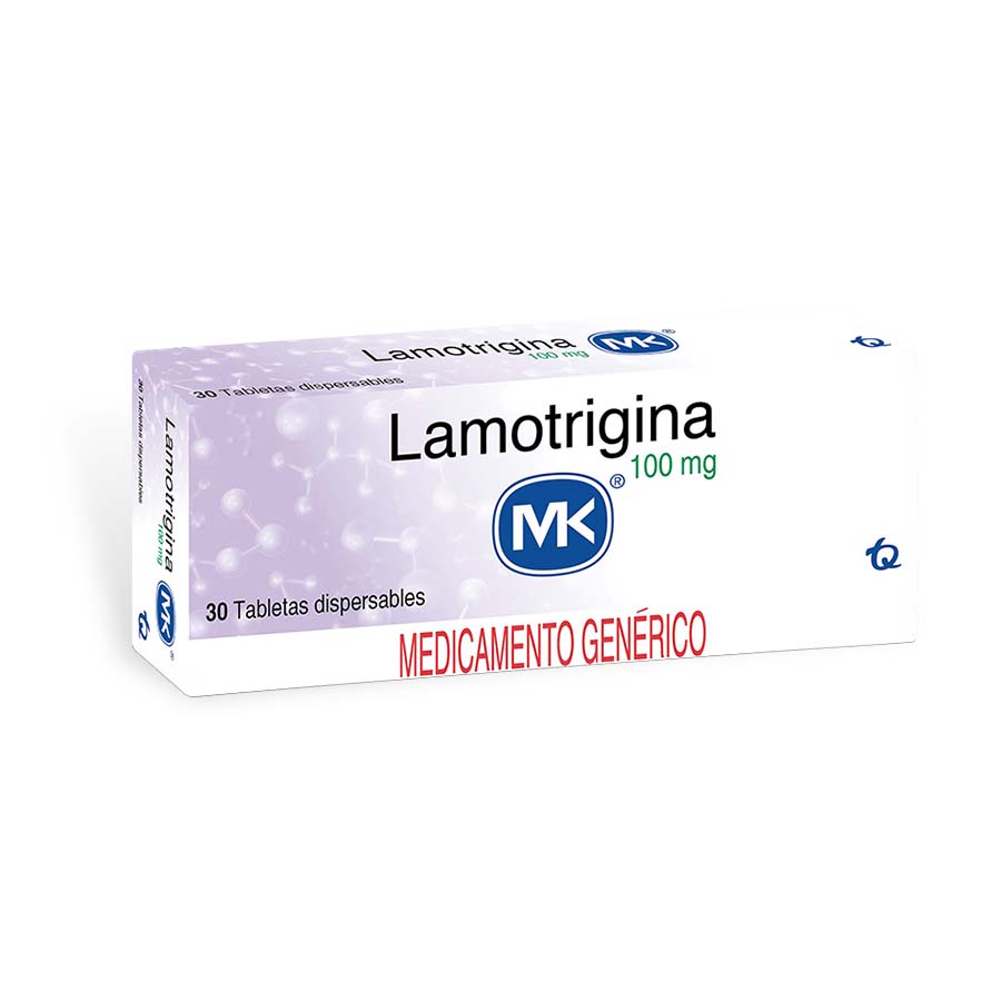 Imagen de  LAMOTRIGINA 100 mg TECNOQUIMICAS x 30 Tableta