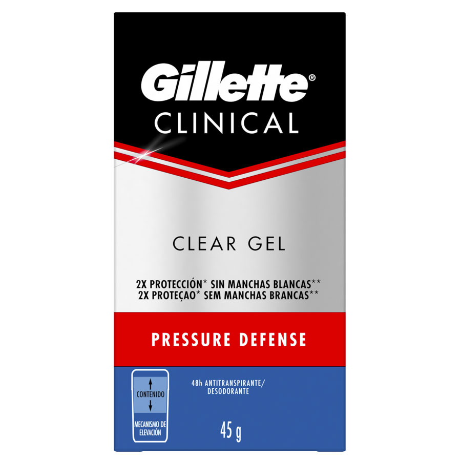 Imagen de  Desodorante GILLETTE Pressure Defense Gel 45 g