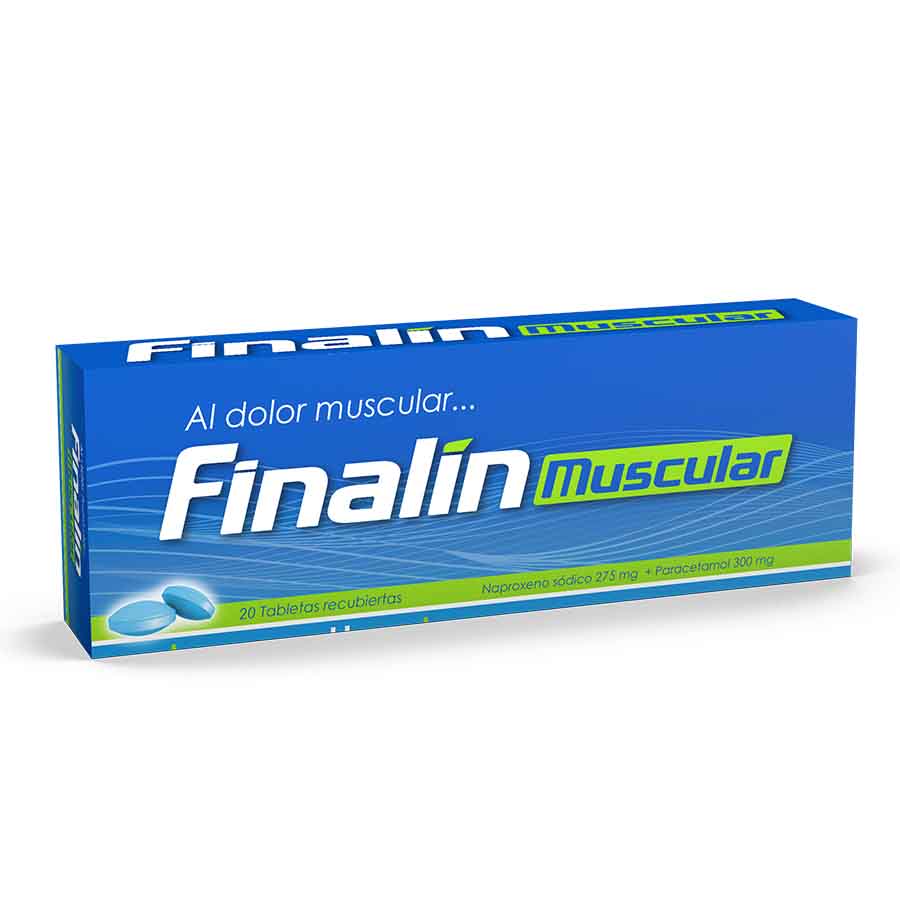 Imagen de  FINALIN 275 mg x300 mg Tabletas Recubiertas x 20