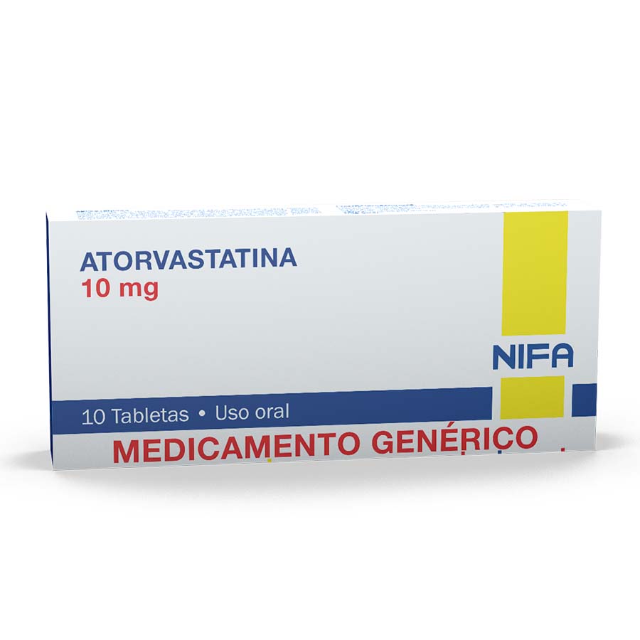 Imagen para  ATORVASTATINA 10 mg GARCOS x 10 Tableta                                                                                         de Pharmacys