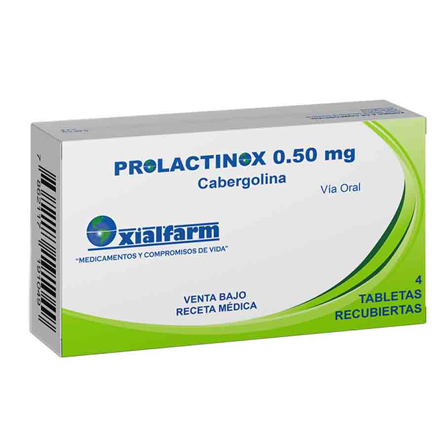 Imagen para  PROLACTINOX 0.5 mg OXIALFARM x 4 Tableta                                                                                        de Pharmacys